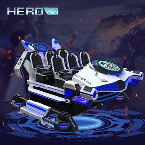 Simulateur de réalité virtuelle HEROVR 6 places 9D multijoueur <span class=keywords><strong>VR</strong></span> jeu cinéma pour intérieur extérieur écoles centres commerciaux éducation - Product Image 1