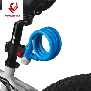 Phoenix Hersteller personalisiert Großhandel Klein blaues Fahrrad Kombinationsschloss für schnellste Lieferung Fahrradschlösser