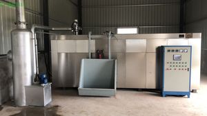 Máy làm phân hữu cơ tự động 1000KG, máy xử lý rác thải thực phẩm, máy nghiền rác - Product Image 3