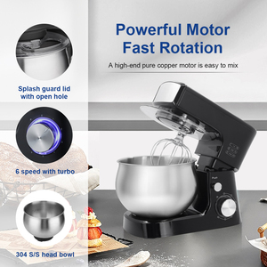 Nouvelle machine à pétrir la pâte électrique 5L, mélangeur sur socle pour gâteaux, appareil électroménager - Product Image 3