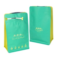 Pochettes d'emballage en plastique de café de fruits secs de papier d'aluminium d'impression numérique, sacs de café de 1KG 1000 g