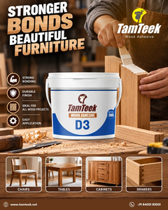 Adhésif pour bois multi-usages haute performance TAMTEEK D3 Fabriqué en Inde - Product Image 5