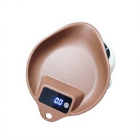 Balance de cuisine numérique portable compacte 2 kg 0,1 g avec minuterie, chargement USB Type-C, corps en ABS, pour café et herbes aromatiques