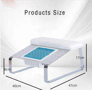 Collecteur de poussière à ongles électrique 2-en-1 36W avec logo personnalisé, repose-main en mousse à mémoire de forme, support en acier inoxydable, marque <span class=keywords><strong>OYS</strong></span> - Product Image 4