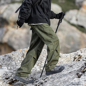 Pantalon imperméable léger et multifonctionnel pour hommes, avec poche, à séchage rapide pour la randonnée en plein air - Product Image 2