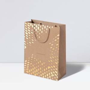 New Arrival Custom Paper <b>Bags</b> Luxury Shopping Handbags Packaging <b>Craft</b> Gift Paper <b>Bags</b> With Handles - Product Image 1
