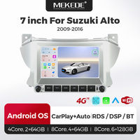 Navigation GPS Navifly, lecteur multimédia, Play Store, Car-Play, autoradio FM, 4G WIFI, 1080P, 8 cœurs, DVR pour Suzuki Alto 2009-2016