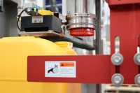 Ligne d'emballage automatique pour pseudoéphedrine HCl, hypochlorite de sodium et produits de blanchiment rapide (filler acide)