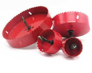 Jeu de scies cloches bimétalliques M42 Cobalt <span class=keywords><strong>Starcraft</strong></span> avec adaptateur, garantie <span class=keywords><strong>3</strong></span> ans, pour contreplaqué, lames à pointe carbure, mandrin intégré - Product Image 2