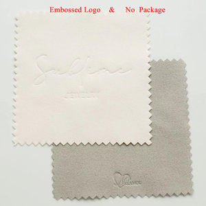 Chiffon de polissage de bijoux en microfibres avec logo personnalisé en gros Chiffon de nettoyage de bijoux en argent <span class=keywords><strong>sterling</strong></span> - Product Image 2
