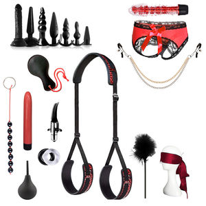 ชุดทาสเซ็กซ์ BDSM 20ชิ้นชุดสำหรับเกย์ BDSM สายรัดลูกปัดเสียบก้นเตียงแบบแกว่งผลิตภัณฑ์ทาสจีน - Product Image 1