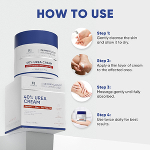 <span class=keywords><strong>Crema</strong></span> de <span class=keywords><strong>urea</strong></span> de etiqueta privada <span class=keywords><strong>40</strong></span> <span class=keywords><strong>por</strong></span> <span class=keywords><strong>ciento</strong></span> para pies <span class=keywords><strong>Crema</strong></span> de pies de hidratación de fuerza máxima para talones y pies agrietados secos Cuidado DE LA PIEL - Product Image 6