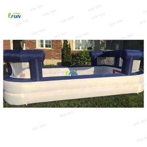 Patinoire de hockey sur air interactive en PVC et patinoire auto-gonflable pour la location événementielle – Produit sportif et de divertissement - Product Image 2