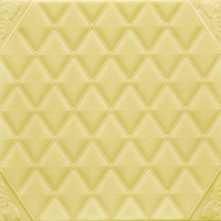 Rose blanc PE panneaux muraux 3d papier peint brique 3d stickers muraux en mousse pour la décoration de la maison