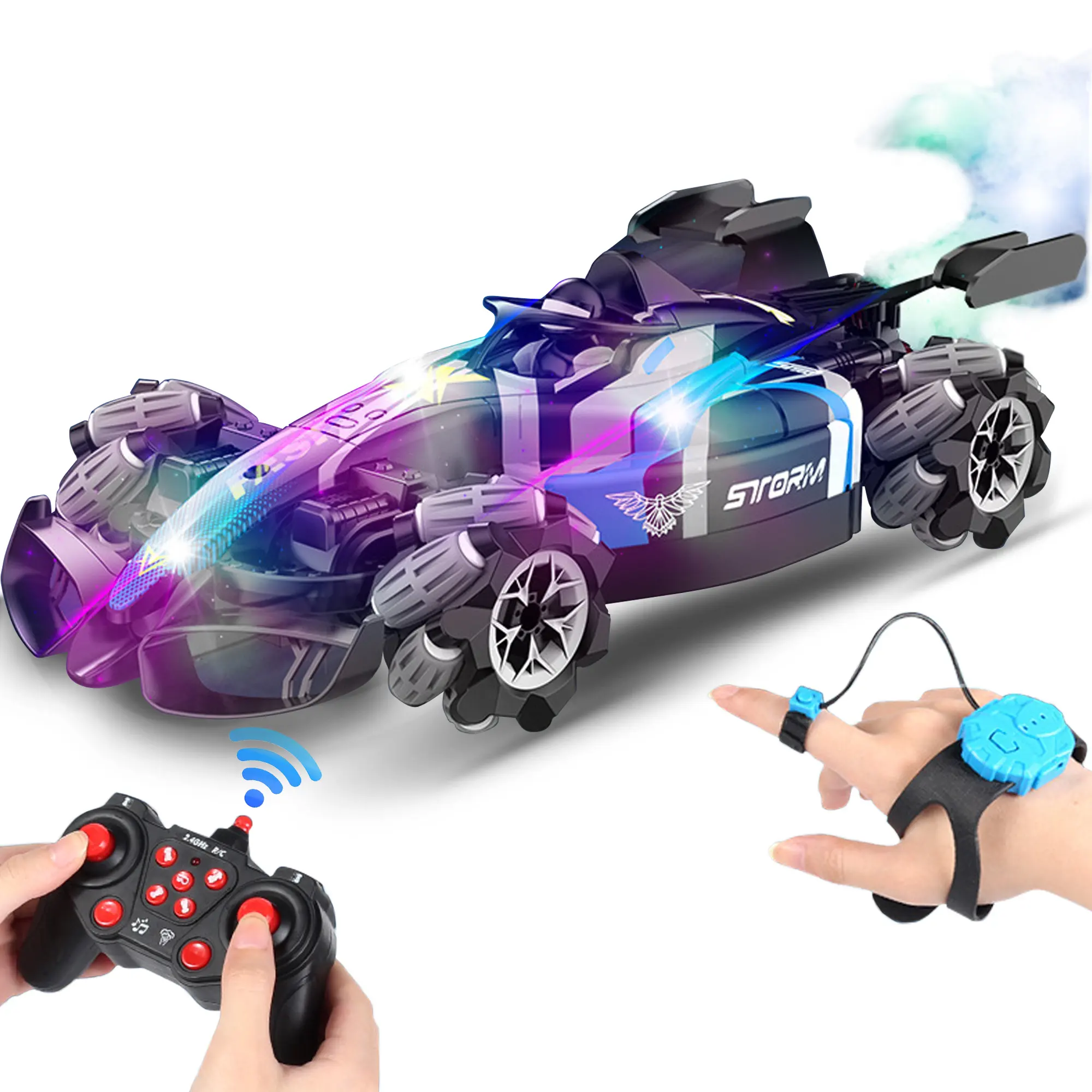 2023 Hot sale Kids toy gesture induction remote control RC race car F1 drift racing all-wheel-drive Formula boy children's toys
