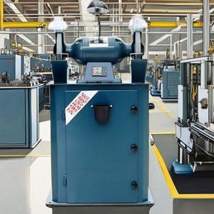 Nouvelle machine de meulage contrôlée par PLC, respectueuse de l'environnement, avec aspiration de poussière de sable par vibration pour les usines de fabrication, 220V - Product Image 3