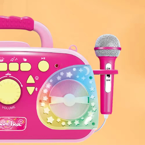 2024 karaoké ensemble enfants instrument de musique jouet maison ktv microphone haut-parleur rechargeable chantant machine karaoké enfants - Product Image 4