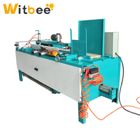 Neue Edelstahl-Bienenstockfertigungsmaschine 180 Stück/h Automatische Vierseitensäge Cleverbees BFSS-1 550x300mm Max. Zuführgröße 380V