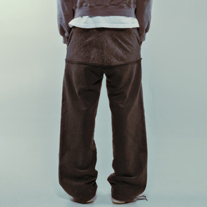 KingSen 100% Cotton Washed Loose-Fit Distressed Vintage Acid Wash <b>Elastic</b> Waist Pants for Men OEM Streetwear Autumn Trousers - Product Image 5