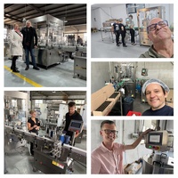 Machine d'impression d'étiquettes adhésives personnalisées pour pâte de piment, machine d'application automatique d'étiquettes pour sauce moutarde et vinaigre