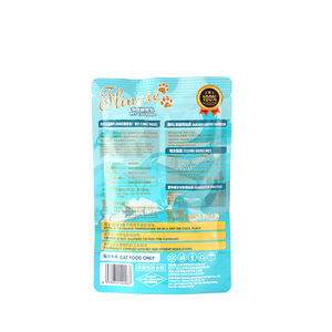 OEM/ODM Catered Private Label Comida húmeda Pechuga de pollo y salmón Snacks en latas Crema cremosa para gatos hecha de carne - Product Image 4