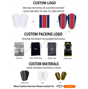 <span class=keywords><strong>Espinilleras</strong></span> Profesionales de EVA Transpirables con Correas Elásticas Ajustables, Logotipo Personalizado Impreso, Equipo de Protección Impermeable para Niños - Product Image 4