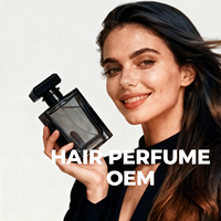 Spray de parfum pour cheveux de luxe personnalisé pour femmes - Pack de 3 - Taille standard - Écologique - Longue durée - Parfum frais floral boisé fruité