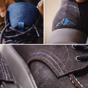 <span class=keywords><strong>Stivali</strong></span> da Uomo Maden: <span class=keywords><strong>Stivali</strong></span> da Lavoro da <span class=keywords><strong>Cowboy</strong></span> in Pelle Scamosciata, Stivaletti alla Caviglia con Suola Rialzata Stile Americano Retrò, Comodi per l'Escursionismo, Tendenza Autunno 2026 - Product Image 4