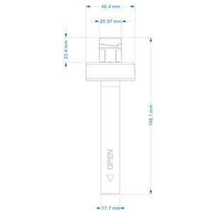 Biểu tượng tùy chỉnh di động Fly Repeller Fan Pin hoạt động trong nhà ngoài trời giữ ruồi côn trùng đi cho nhà bếp trang trại bảng trắng - Product Image 6