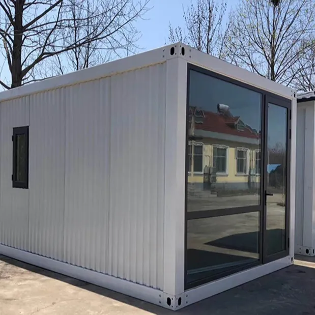 Prefabricated Flat Pack Container 3 Bedroom Bungalow House Cabin Office 40ft Mining Buildings Modern Prefab Houses For Sale