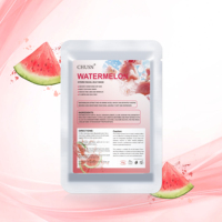 CHUSN Bubuk Masker Jelly Semangka Pendingin untuk Wajah & Tubuh SPA Salon Menyegarkan Melembapkan OEM ODM Label Pribadi Kulit Sensitif & Kombinasi
