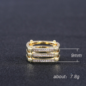 Anello Dorato per Uomo, Gioielli alla Moda Scintillanti, Vendita all'Ingrosso - Product Image 5