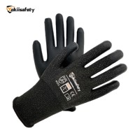 Gants de travail Yokiisafety, antidérapants, en nitrile, pour la construction, l'industrie, le jardinage, résistants aux chocs, gants de travail en nitrile