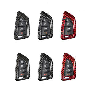 Étui à clés pour <span class=keywords><strong>Toyota</strong></span> <span class=keywords><strong>Supra</strong></span> GR MK5 A90 <span class=keywords><strong>J29</strong></span> 2019 2020 2021 porte-clé de voiture en Fiber de carbone porte-clé à distance couvre porte-clés - Product Image 6