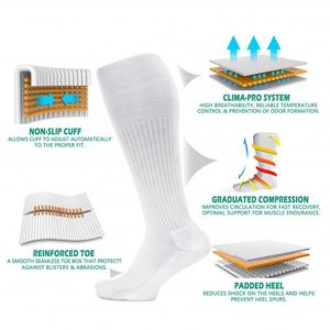 Athletic Sports Man Team Breathable Sweat-Absorbent Rugby Anti Slip <b>Socks</b> Custom Baseball American Football <b>Socks</b> - Product Image 3
