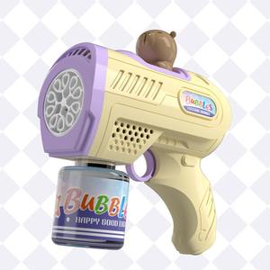 Großhandel Cartoon Bubble Gun für Kinder Unisex Sommer Outdoor-Spiel Spielzeug Electric <span class=keywords><strong>Gatlin</strong></span> Bubble Gun Hot <span class=keywords><strong>Sale</strong></span> Party Blow Bubbles Toy - Product Image 5