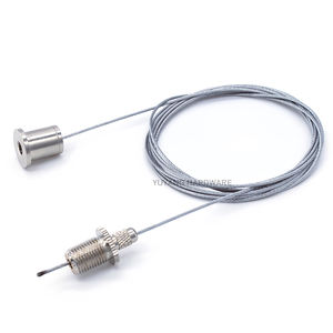 Gran oferta, pinza de cuerda de Cable de acero inoxidable ajustable, Kit de suspensión de luz de pista, sistema colgante - Product Image 2