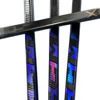 Bâton de hockey sur glace en fibre de carbone, senior, tir droit, bâton de hockey composite
