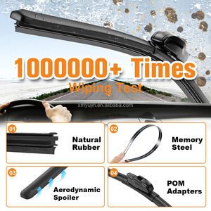 อุปกรณ์ตกแต่งรถยนต์ multi-fit ใบปัดน้ําฝนรถยนต์ที่ปัดน้ําฝนกระจกหน้ารถแบบนุ่มสําหรับ volvo xc90 <span class=keywords><strong>2022</strong></span> - Product Image 3