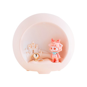Lele <span class=keywords><strong>Duo</strong></span> Diffuser <span class=keywords><strong>Aroma</strong></span> USB Kreatif Baru Bentuk Boneka Kartun Magnetik Planet Rumah Tangga 100ML Di Bawah 36dB Grosir Kustom - Product Image 6