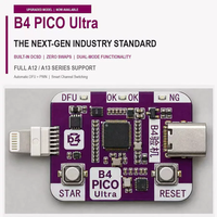 Nueva Placa de Desarrollo de Microcontrolador B4 PICO Ultra/RP2350 DFU para iPhone A12-A13, Herramienta de Modo Ingeniería/Purple, Plug and Play
