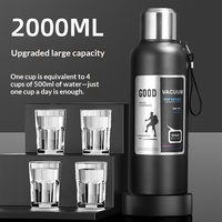 Thermos en acier inoxydable 304 avec infuseur à thé, tasse thermique anti-fuite pour homme, cadeau d'affaires personnalisé