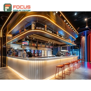 Elegante Vitrina para Café con Frente de Vidrio Templado, Área de Exhibición de Granos de Café, Vitrina Comercial para Cafetería - Product Image 3