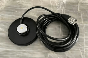 เสาอากาศรถยนต์แบบแม่เหล็ก Dual Band 4G NMO Connector 3DBi ฐานแม่เหล็ก 400-470MHz 90 มม. 136-174MHz 144/430MHz 698-2700MHz - Product Image 6