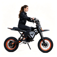 Moto électrique tout-terrain 3000W 48V avec batterie au lithium, vitesse de 50 km/h, vente en gros