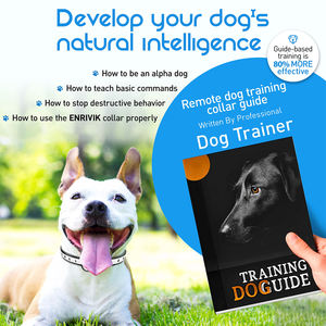 अतिरिक्त छोटे कुत्ते प्रशिक्षण कॉलर 5-15 एलबीएस वाटरप्रूफ आईपी 67 रिमोट कंट्रोल 1000-फुट रेंज रिचार्जेबल स्मार्ट छाल नियंत्रण कस्टम - Product Image 4
