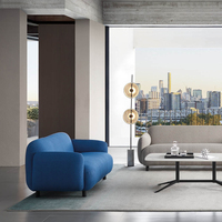Nouveau design moderne, ensemble de canapés de bureau en tissu 1, 2 ou 3 places, mobilier d'hôtel, canapé pour zone de réception