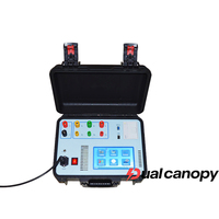 Testeur de résistance d'impédance de boucle de terre testeur de résistance d'enroulement de transformateur électrique testeur de résistance de câble DC 10A