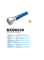 Linterna LED de Aluminio USB de Alta Intensidad a Prueba de Explosiones, 6W 5Ah IP68, Resistente al Agua, Haz Ajustable, para Áreas Peligrosas, Uso Industrial
