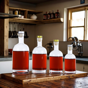 200ml 375ml 750ml 1000ml 1L Vodka bouteilles d'alcool et <span class=keywords><strong>spririt</strong></span> bouteille en verre - Product Image 5